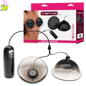 Pretty Love Joslyn Rotating Breast Massager – Black