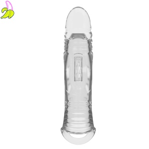 Pretty Love Penis Sleeve 8.7" Extender – Clear