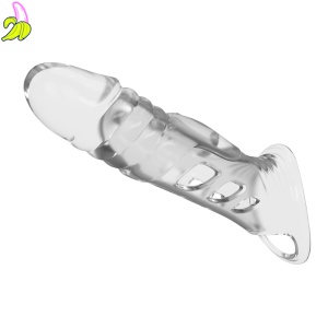 Pretty Love Penis Sleeve 8.7" Extender – Clear