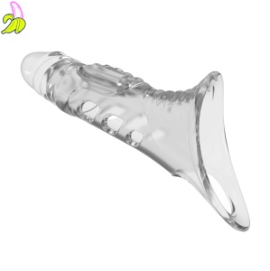 Pretty Love Penis Sleeve 8.7" Extender – Clear