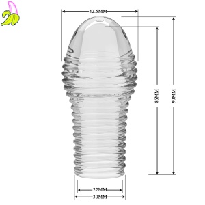 Pretty Love Penis Sleeve – Hoytt (Clear)