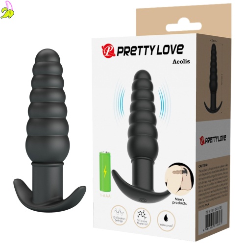 Pretty Love Aeolis Vibrating Anal Plug