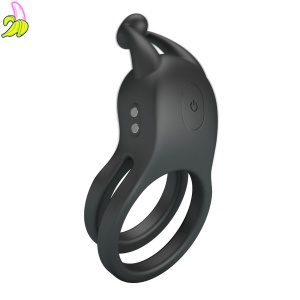 Pretty Love Goodwin Vibrating Double Penis Ring
