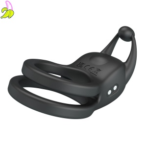 Pretty Love Goodwin Vibrating Double Penis Ring