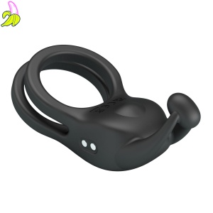 Pretty Love Goodwin Vibrating Double Penis Ring