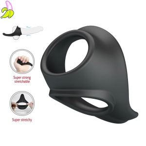 Crazy Bull Zadok Silicone Cock & Ball Ring