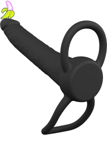 Double Trouble Anal Penetrator Black