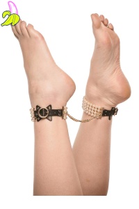 GUILTY PLEASURE BALLROOM PEARL ANKLE CUFFS