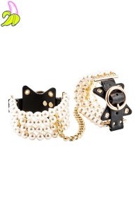 Guilty Pleasure Soirée Pearl Handcuffs