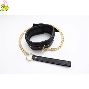 Collar with detachable leash