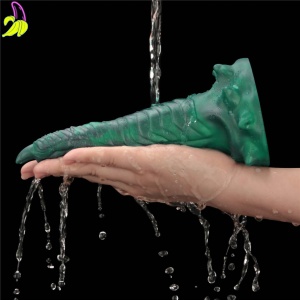 Savage Charm Double-Claw Vibrating Silicone Dildo