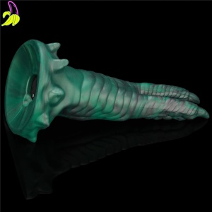 Savage Charm Double-Claw Vibrating Silicone Dildo
