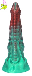 Bad Demon Gode Greendart Dildo z przyssawką S 17cm
