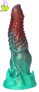 Bad Demon Gode Greendart Dildo z przyssawką S 17cm