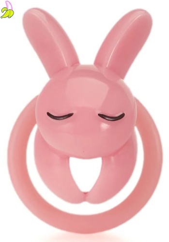 CockLock Pink Rabbit Cage- Różowa Klatka Cnoty 4,5x3cm