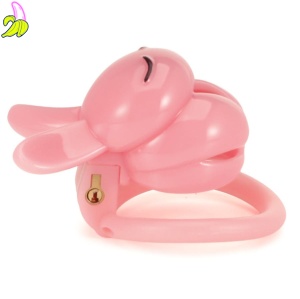 CockLock Pink Rabbit Cage- Różowa Klatka Cnoty 4,5x3cm