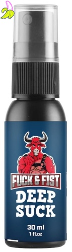 F&F Deep Suck Deep Throat Spray- Łagodzący spray do gardła 30ml