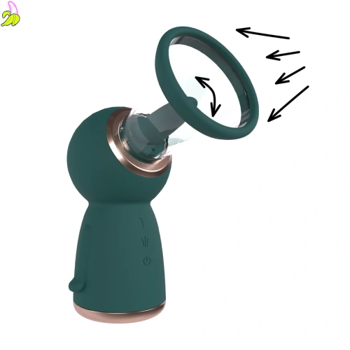 Exquisite Rechargeable Vulva and Breast Pump- Damska pompka do piersi i waginy