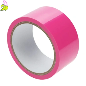 Ouch! Non-Stick BDSM Pink Tape- Nieklejąca taśma wielokrotnego użytku 20m