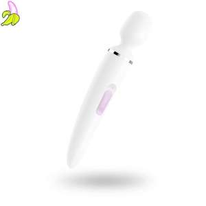Satisfyer Wand-er Woman (White/Chrome)- Wibrator damski