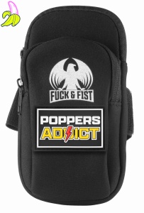 F&F Tagowana saszetka na telefon Poppers Addict