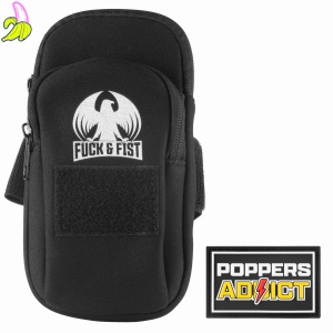 F&F Tagowana saszetka na telefon Poppers Addict