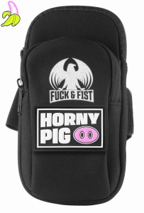 F&F Tagowana saszetka na telefon Horny Pig