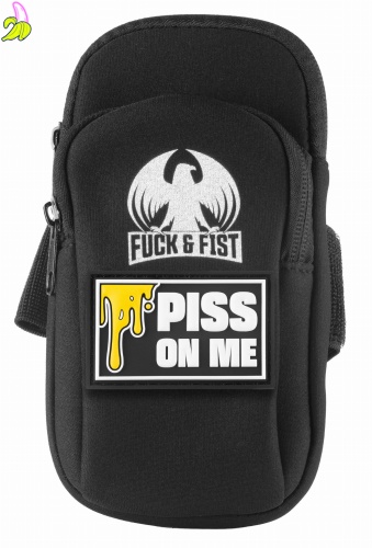 F&F Tagowana saszetka na telefon Piss On Me