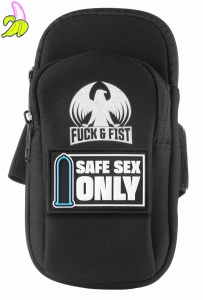 F&F Tagowana saszetka na telefon Safe Sex Only