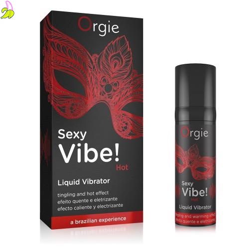 Żel-SEXY VIBE! HOT - WIBRATOR w PŁYNIE - 15 ML