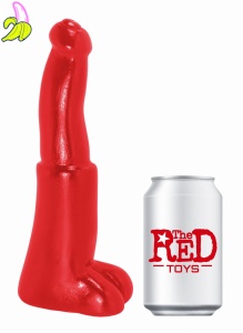 The Red Bull 25 x 6.7 cm Dildo z przyssawką 25cm