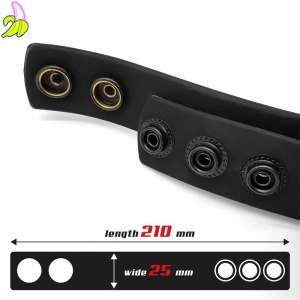 BeastRings Cock Ring 35-60 mm - Silikonowa opaska na penisa z napami