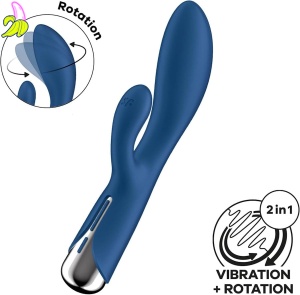 Satisfyer Spinning Rabbit 1 Blue