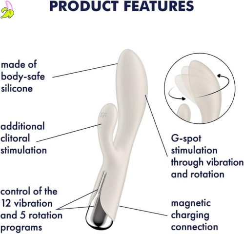Satisfyer Spinning Rabbit 1 Beigle