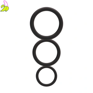 SHOTStoys Round Cockring Set- zestaw 3 pierścieni erekcyjnych 31/36/41mm