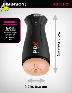 PDX Elite Fuck-Gasm - Masturbator męski 