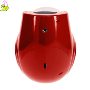 StrokeMate - Suction Rotation and Thrusting Masturbator/pompka do penisa z obrotowym rdzeniem- czerwona