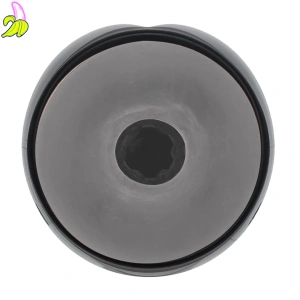 Virtuo - Suction and Vibration Masturbator/pompka do penisa z wibracją- czarna