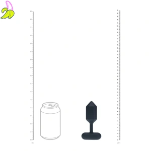 Levelz Korek analny z wybracjami rozmiar M 9,8*3,5cm