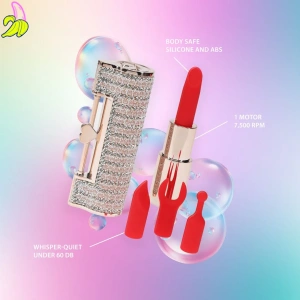 Shots Dyskretny wibrator w kształcie szminki 8,3cm