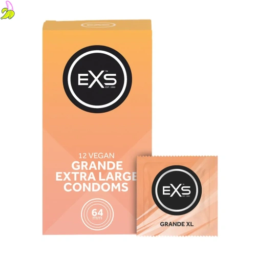 EXS Grande - Extra Large Condoms- Prezerwatywy w rozmiarze XXL 12szt