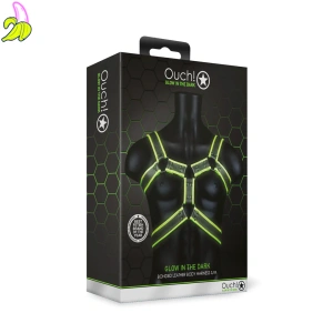 Ouch! Body Harness Świecący w ciemności