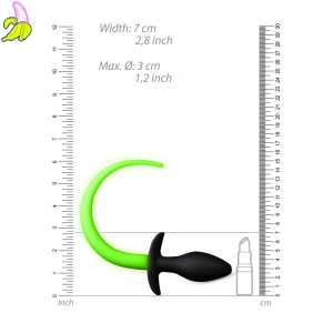Ouch! Psi ogonek świecący w ciemności 3*8cm