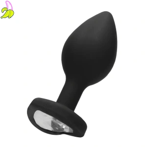 Ouch! Diamond Heart Butt Plug - Large 3,5*7cm