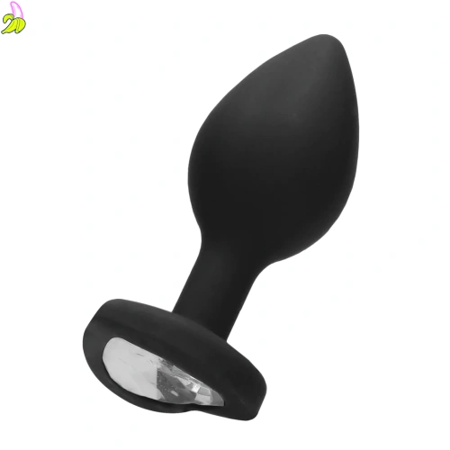 Ouch! Diamond Heart Butt Plug - Large 3,5*7cm