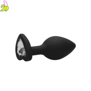 Ouch! Diamond Heart Butt Plug - Large 3,5*7cm