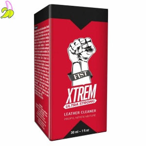 Leather Cleaner - Poppers Fist Xtrem Ultra Strong 30ml.