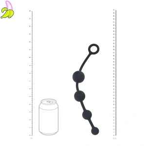 Level2 Chapelet Prograss- Silikonowe kulki analne 29.50 x 3.50 cm
