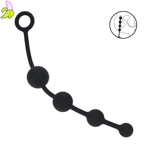 Level2 Chapelet Prograss- Silikonowe kulki analne 29.50 x 3.50 cm