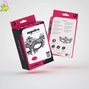 Mystica Koronkowa maska – Czarna